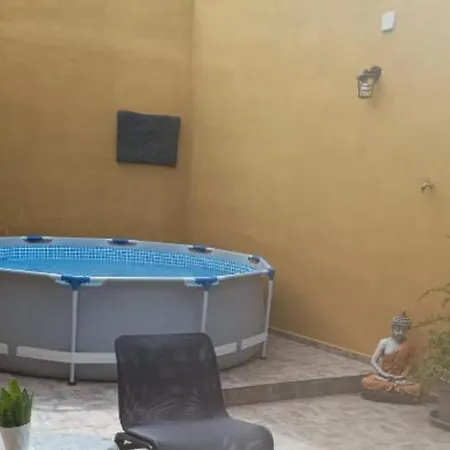 Nyaraló Tradicional Casa Canaria Con Piscina Y Vistas Al Teide