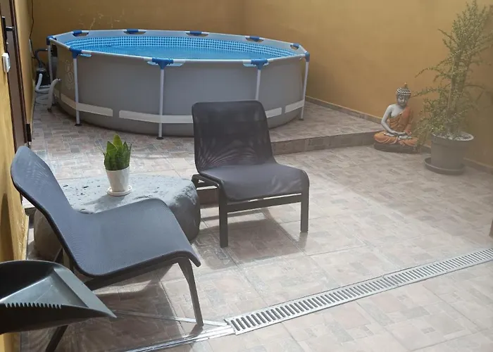 Tradicional Casa Canaria Con Piscina Y Vistas Al Teide Hébergement de vacances Icod De Los Vinos