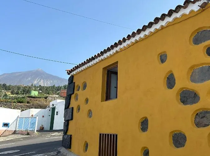 別荘 Tradicional Casa Canaria Con Piscina Y Vistas Al Teide