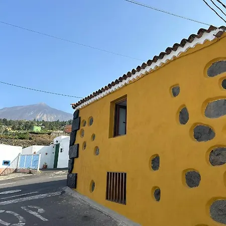 Сasa de vacaciones Tradicional Casa Canaria Con Piscina Y Vistas Al Teide