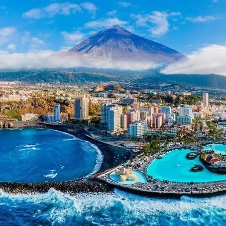 Tradicional Casa Canaria Con Piscina Y Vistas Al Teide Icod De Los Vinos